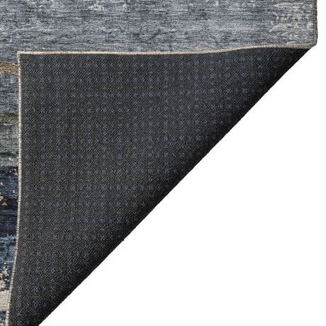 Dalyn Nouveau NV3 Navy Rug backing detail