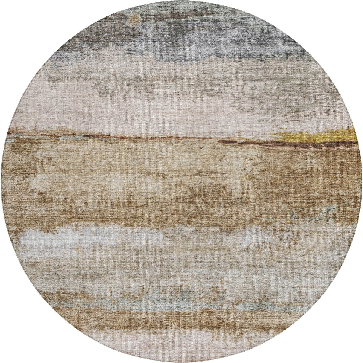 Dalyn Nouveau NV5 Beige Rug round rug