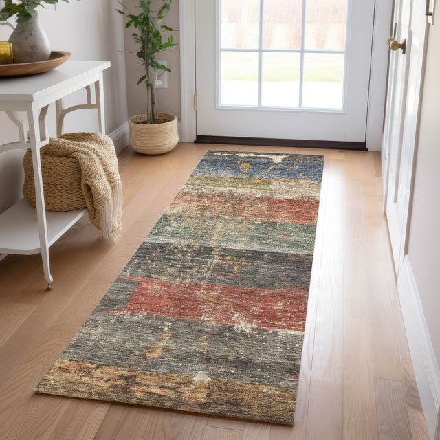 Dalyn Nouveau NV6 Fern Rug shown in a room