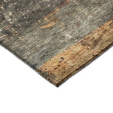 Dalyn Nouveau NV6 Fern Rug corner detail