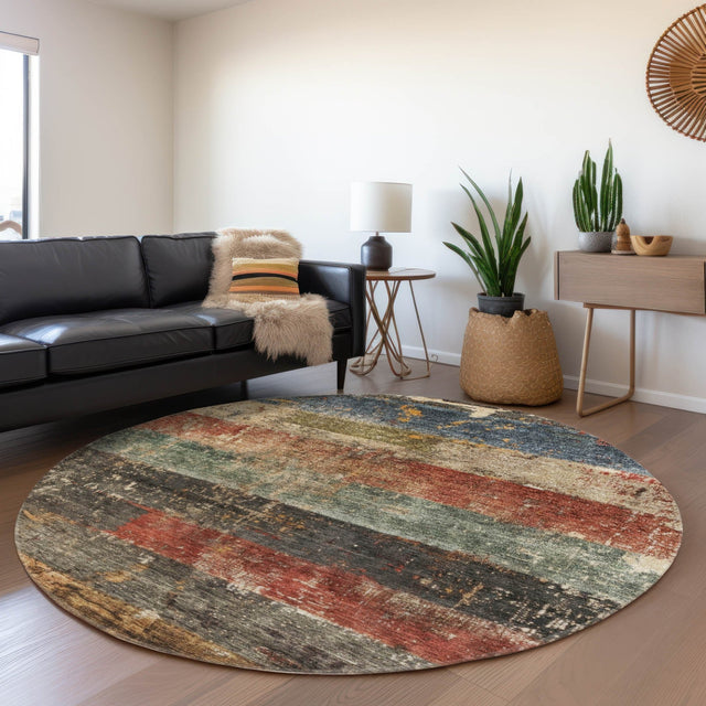 Dalyn Nouveau NV6 Fern Rug shown in a room