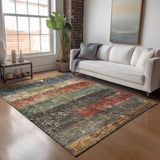 Dalyn Nouveau NV6 Fern Rug shown in a room