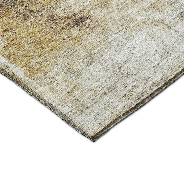 Dalyn Nouveau NV7 Taupe Rug corner detail
