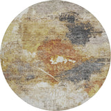 Dalyn Nouveau NV7 Taupe Rug round rug