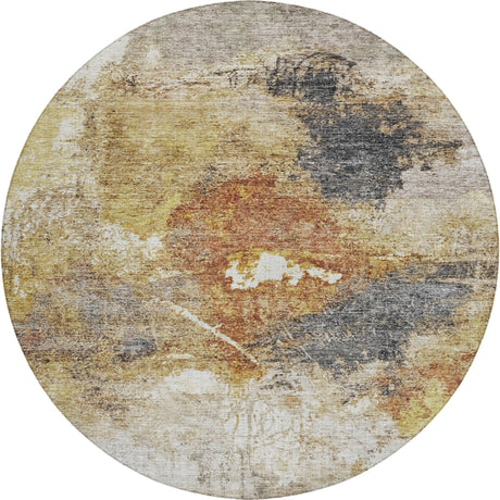 Dalyn Nouveau NV7 Taupe Rug round rug