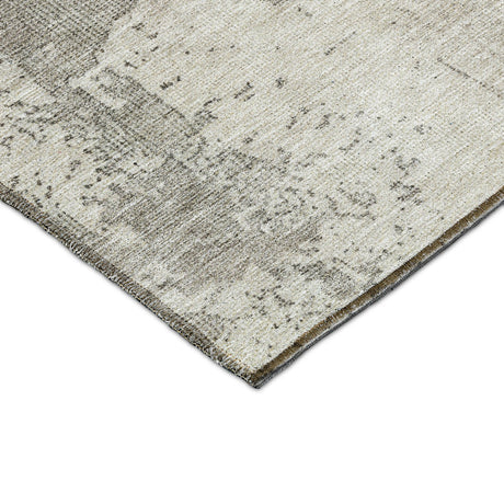 Dalyn Nouveau NV8 Linen Rug corner detail