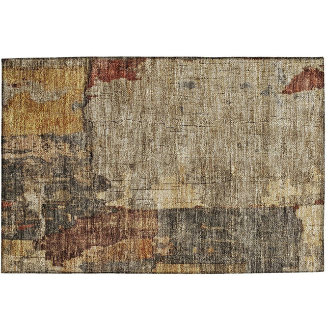 Dalyn Nouveau NV9 Khaki Rug rectangular rug