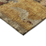 Dalyn Nouveau NV9 Khaki Rug corner detail