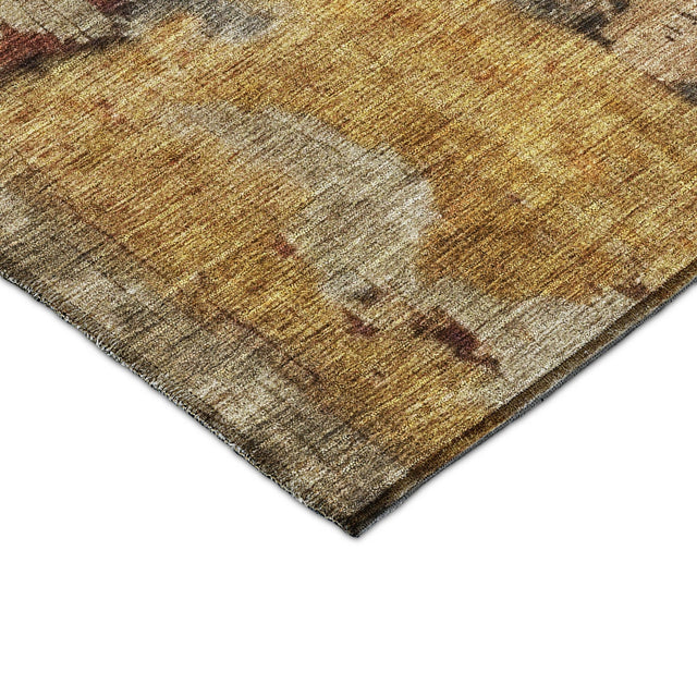 Dalyn Nouveau NV9 Khaki Rug corner detail