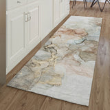 Dalyn Odyssey OY12 Tan Rug shown in a room