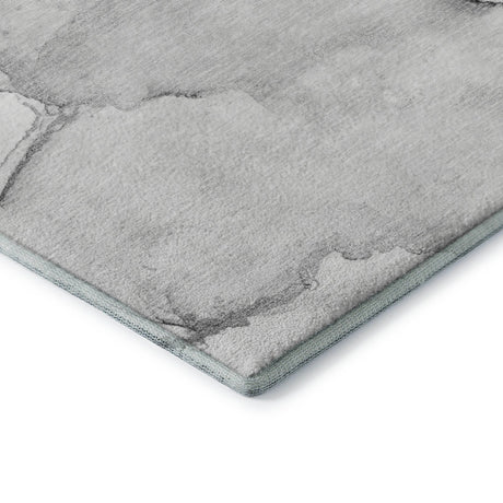 Dalyn Odyssey OY13 Gray Rug corner detail