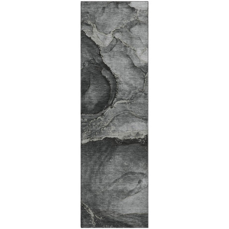 Dalyn Odyssey OY14 Charcoal Rug runner rug