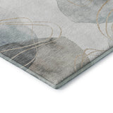 Dalyn Odyssey OY15 Pearl Rug corner detail