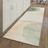 Dalyn Odyssey OY16 Beige Rug shown in a room