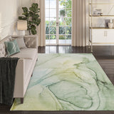 Dalyn Odyssey OY2 Aloe Rug shown in a room