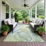 Dalyn Odyssey OY2 Aloe Rug outdoor lifestyle image