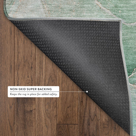 Dalyn Odyssey OY6 Taupe Rug backing detail