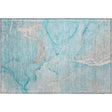 Dalyn Odyssey OY7 Teal Rug rectangular rug