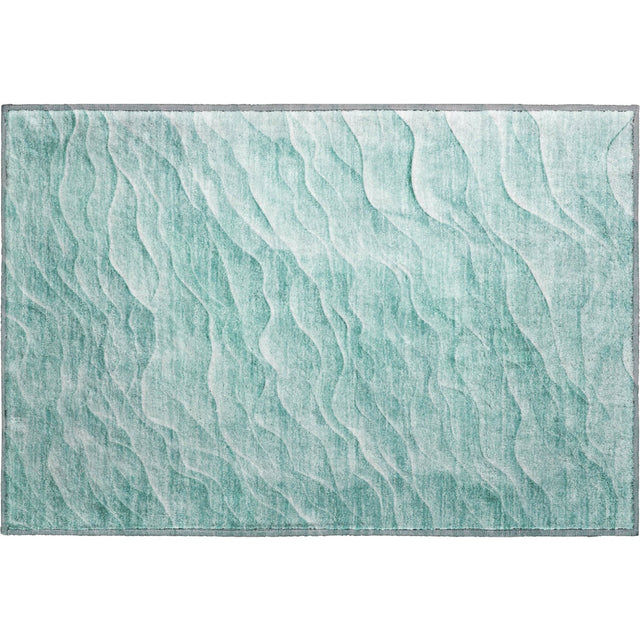 Dalyn Pacifica PA1 Aqua Rug rectangular rug