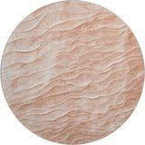 Dalyn Pacifica PA1 Coral Rug round rug