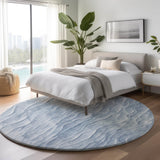 Dalyn Pacifica PA1 Denim Rug shown in a room
