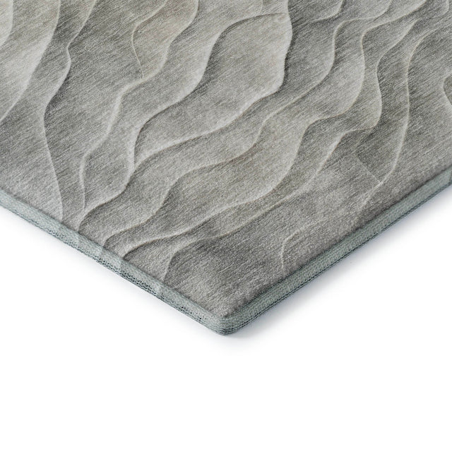 Dalyn Pacifica PA1 Taupe Rug corner detail