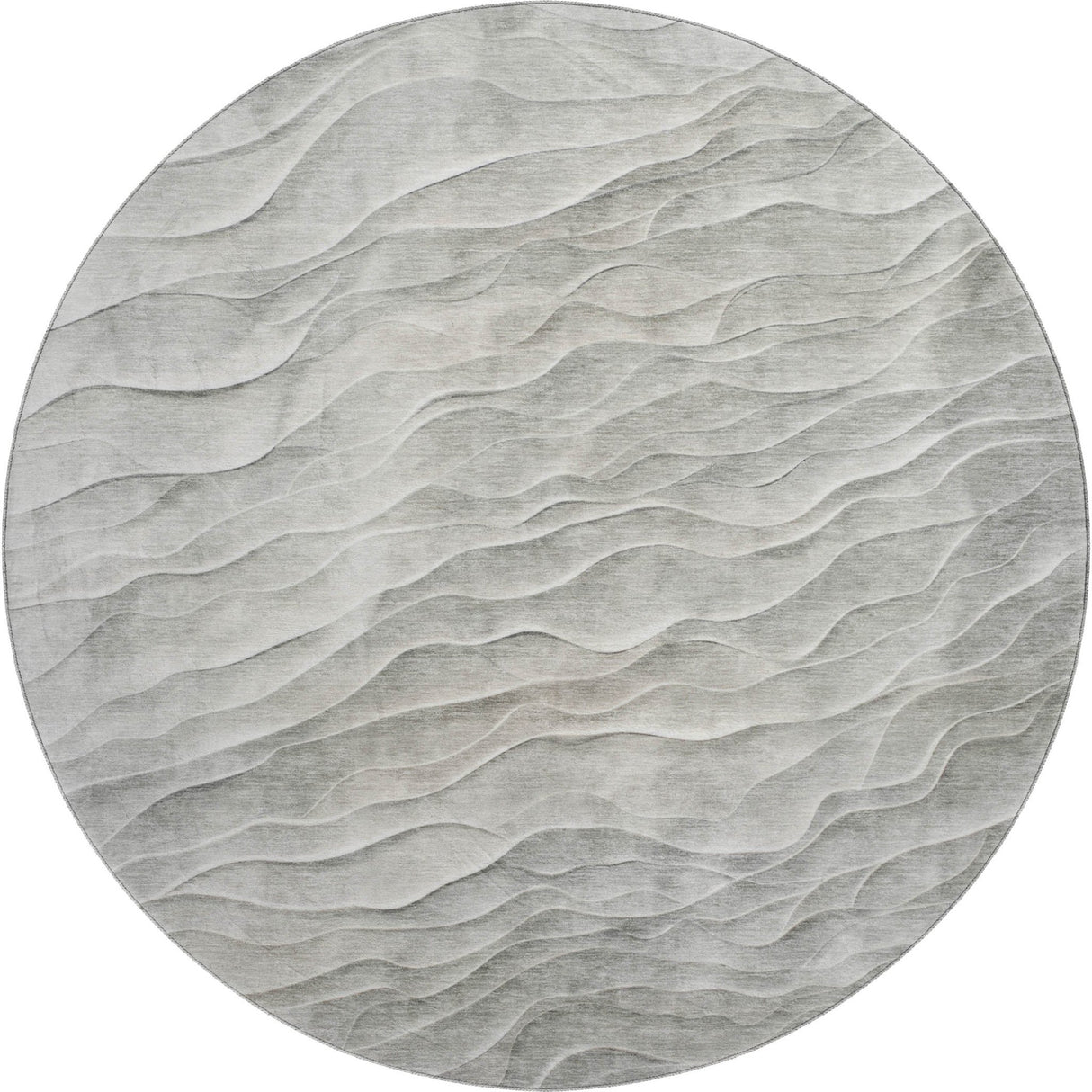Dalyn Pacifica PA1 Taupe Rug round rug