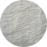 Dalyn Pacifica PA1 Taupe Rug round rug