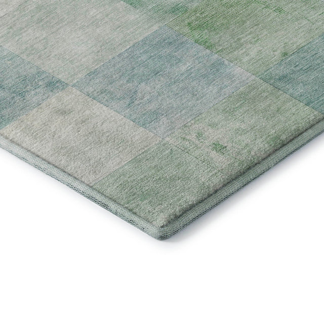 Dalyn Pacifica PA10 Seafoam Rug corner detail