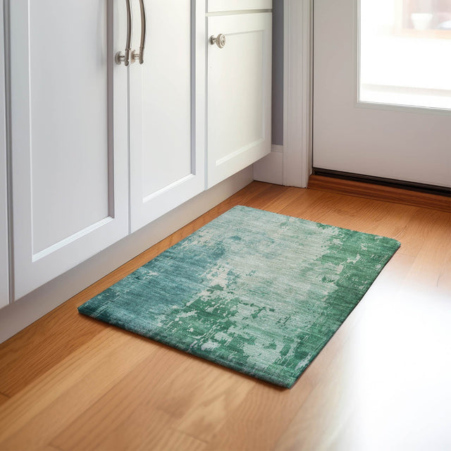 Dalyn Pacifica PA11 Emerald Rug shown in a room