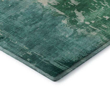 Dalyn Pacifica PA11 Emerald Rug corner detail