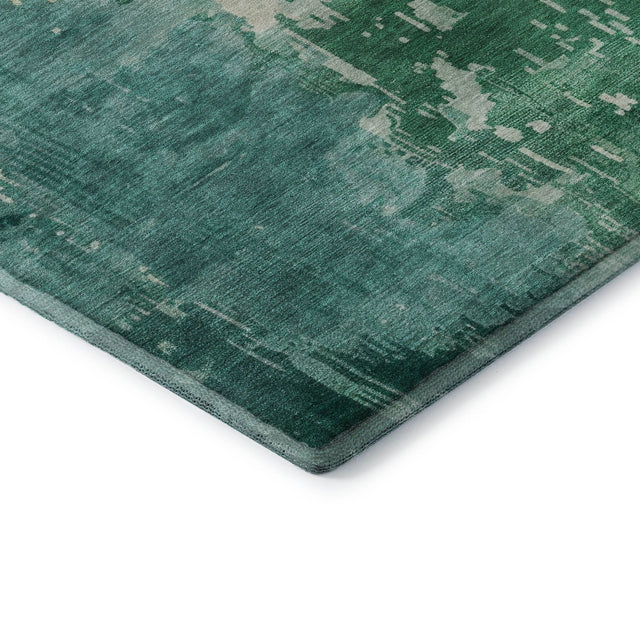 Dalyn Pacifica PA11 Emerald Rug corner detail