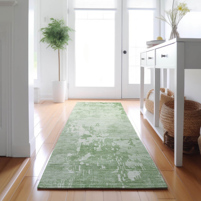 Dalyn Pacifica PA11 Mint Rug shown in a room