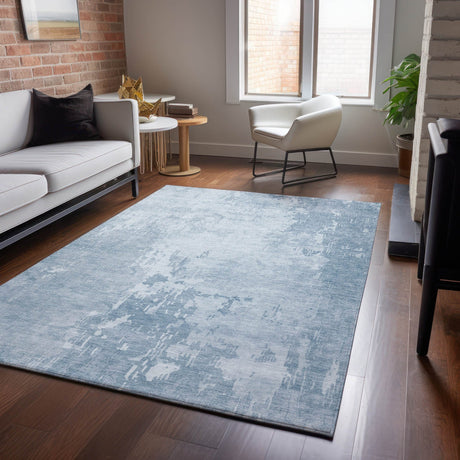 Dalyn Pacifica PA11 Sky Rug shown in a room