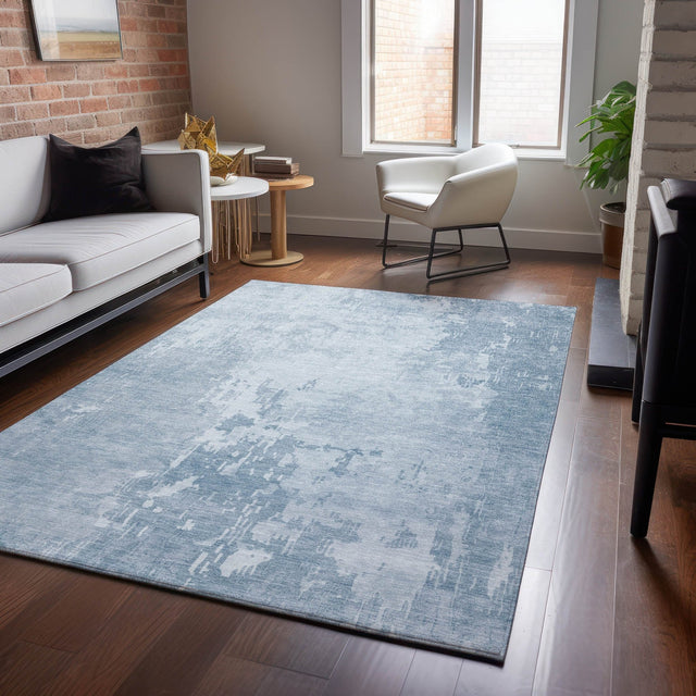 Dalyn Pacifica PA11 Sky Rug shown in a room