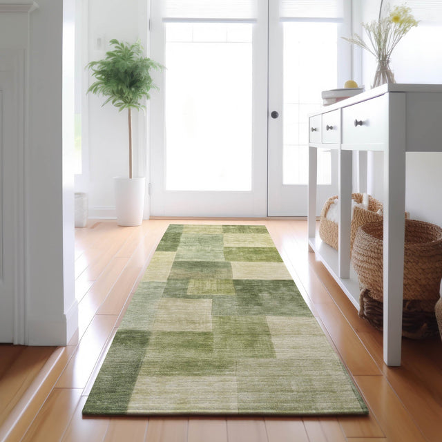 Dalyn Pacifica PA12 Aloe Rug shown in a room