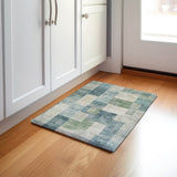 Dalyn Pacifica PA12 Seafoam Rug shown in a room
