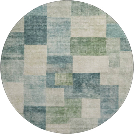 Dalyn Pacifica PA12 Seafoam Rug round rug