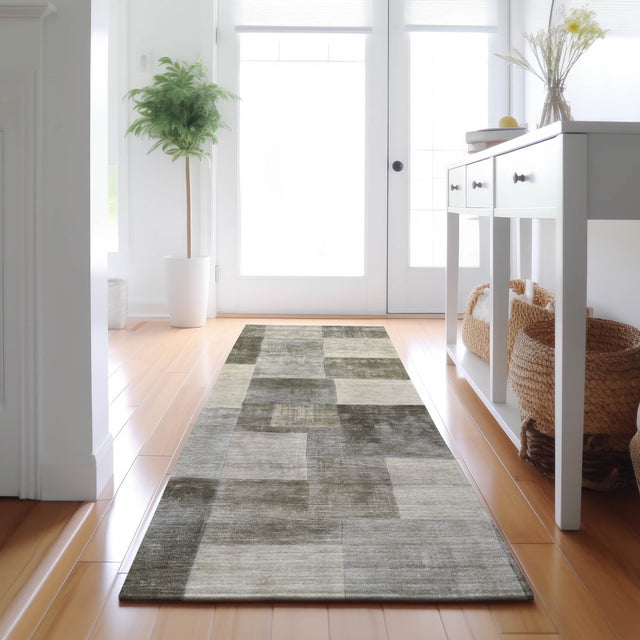 Dalyn Pacifica PA12 Taupe Rug shown in a room