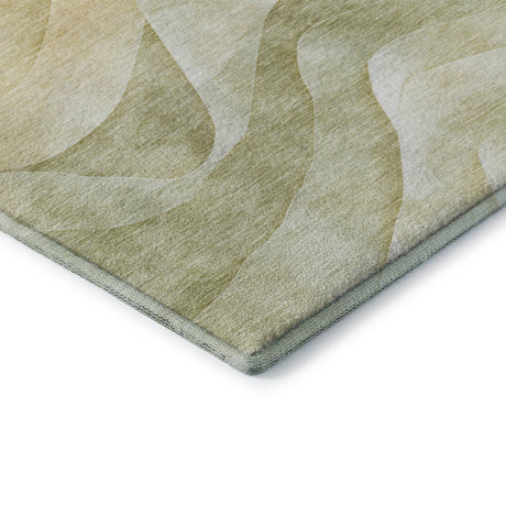 Dalyn Pacifica PA3 Aloe Rug corner detail