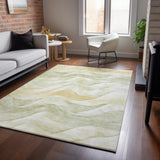 Dalyn Pacifica PA3 Aloe Rug shown in a room