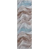 Dalyn Pacifica PA3 Mocha Rug runner rug
