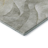 Dalyn Pacifica PA3 Silver Rug corner detail