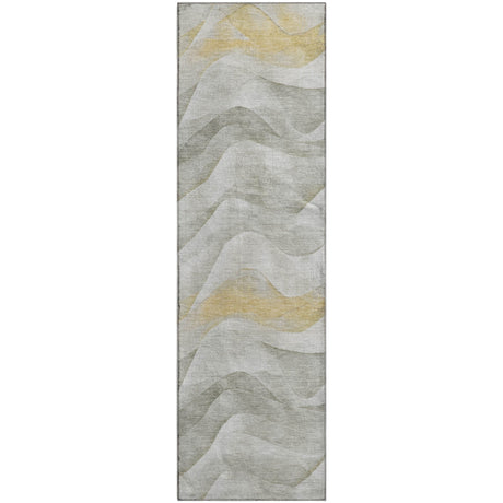 Dalyn Pacifica PA3 Silver Rug runner rug