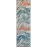 Dalyn Pacifica PA3 Teal Rug runner rug