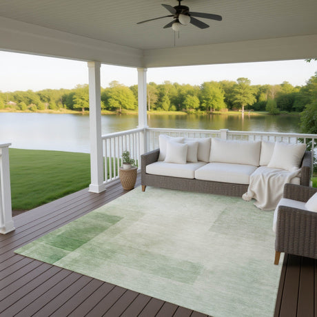 Dalyn Pacifica PA5 Aloe Rug outdoor lifestyle image