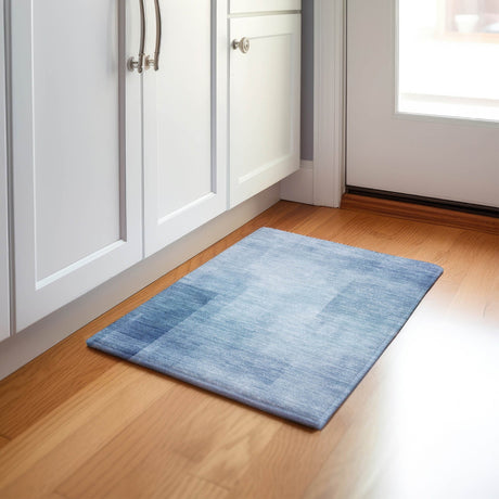 Dalyn Pacifica PA5 Blue Rug shown in a room