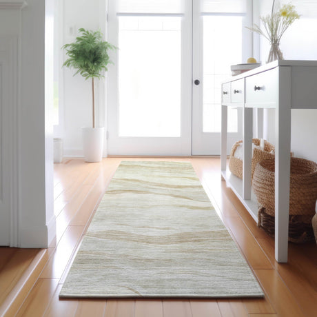 Dalyn Pacifica PA6 Beige Rug shown in a room