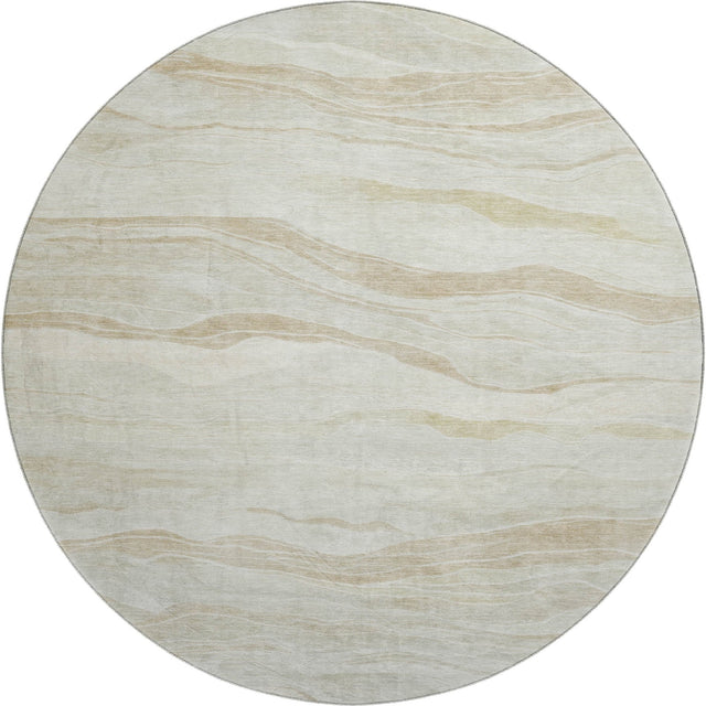Dalyn Pacifica PA6 Beige Rug round rug
