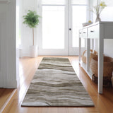 Dalyn Pacifica PA6 Brown Rug shown in a room